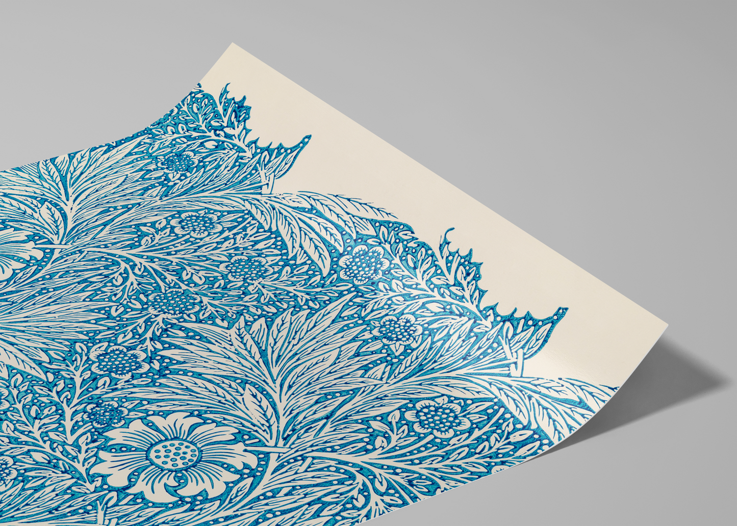 William Morris - Blue Marigold - Print Your Own Fine Art
