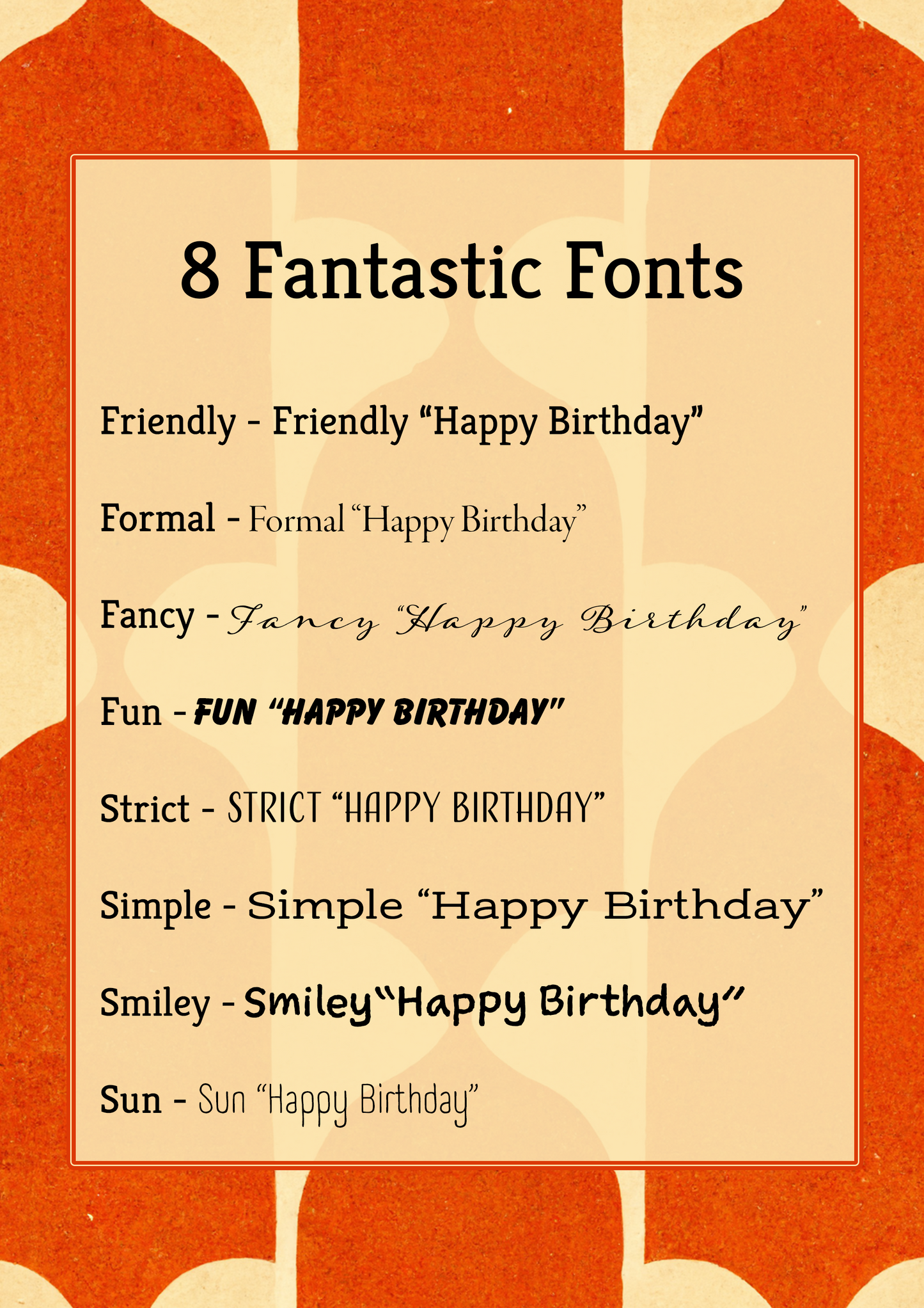 Personalised Greeting Card