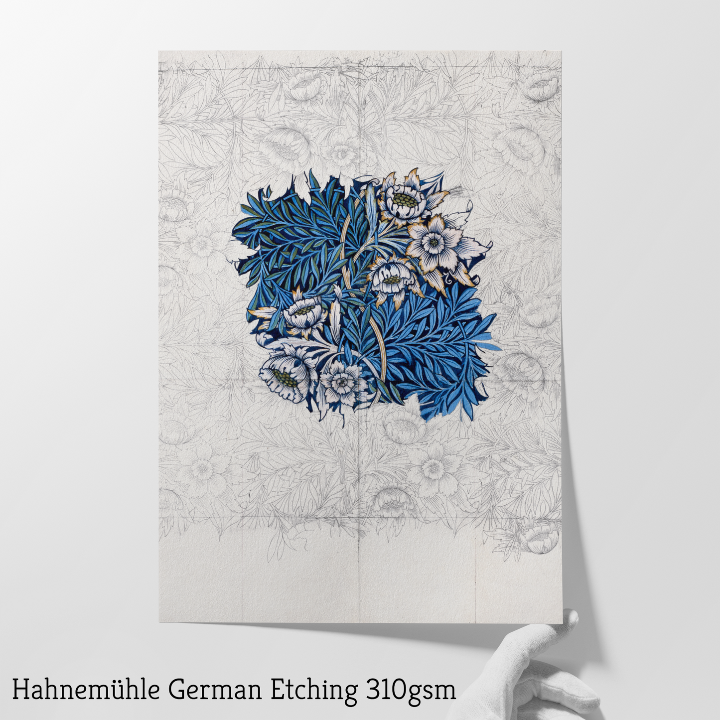 William Morris - Tulip and Willow Fine Art Print