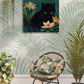 Cat Amongst The Lilies Canvas