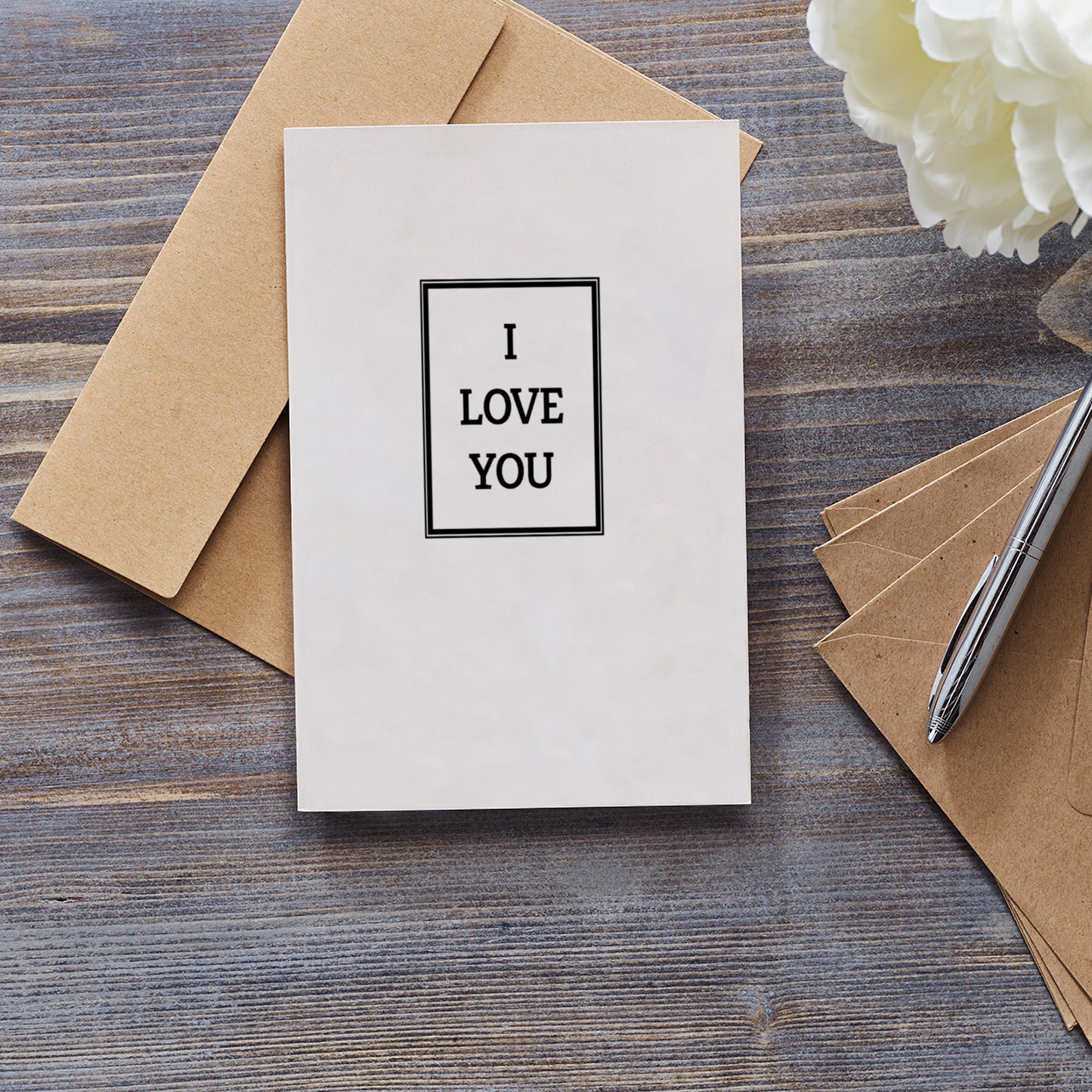 I Love You Greeting Card