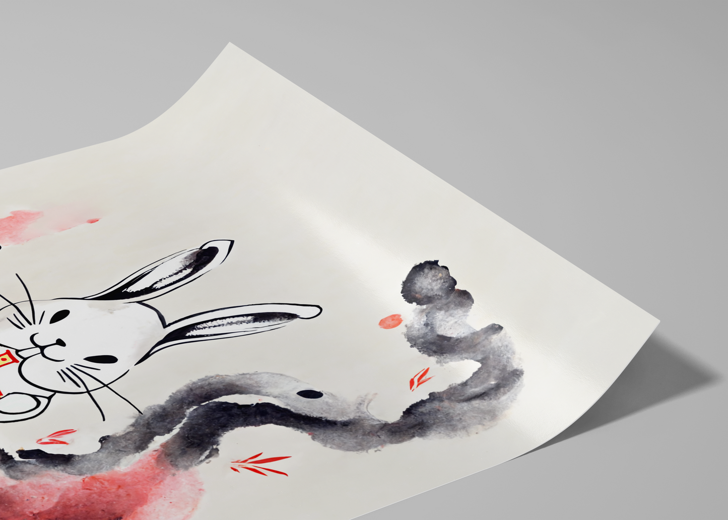 Lucky Rabbit - Print Your Own Fine Art