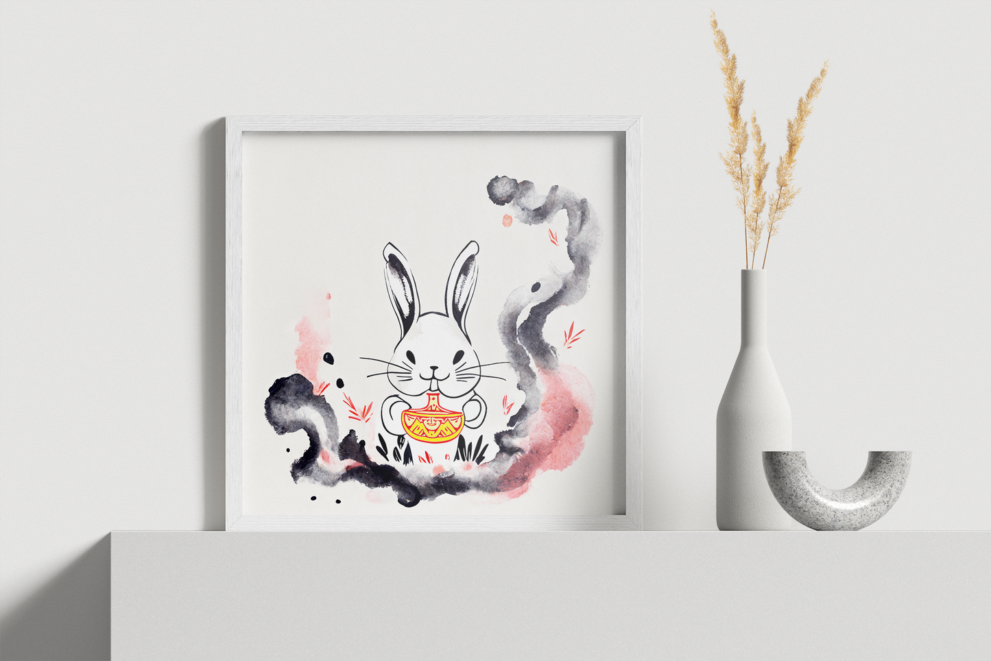 Lucky Rabbit Fine Art Print