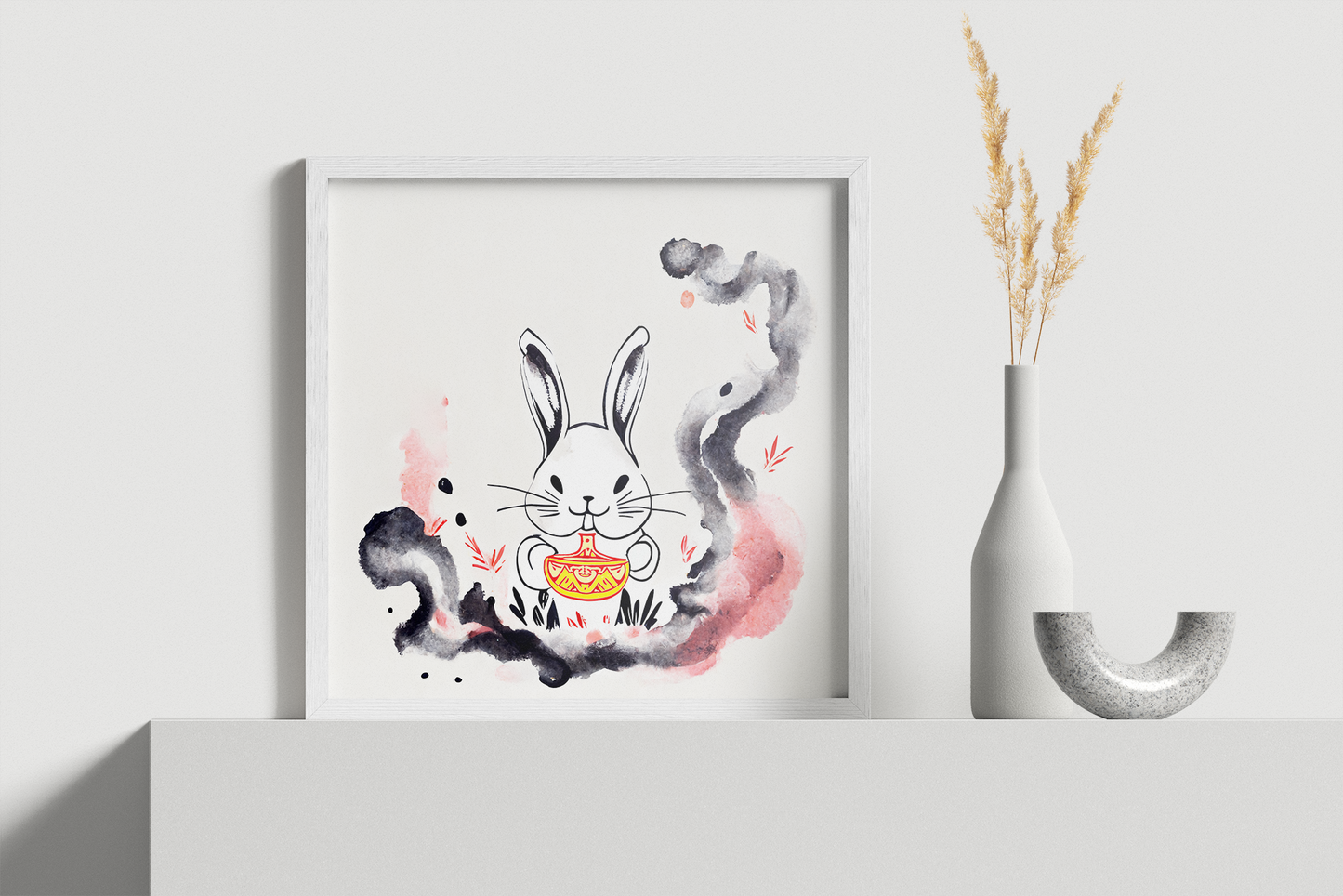 Lucky Rabbit - Print Your Own Fine Art