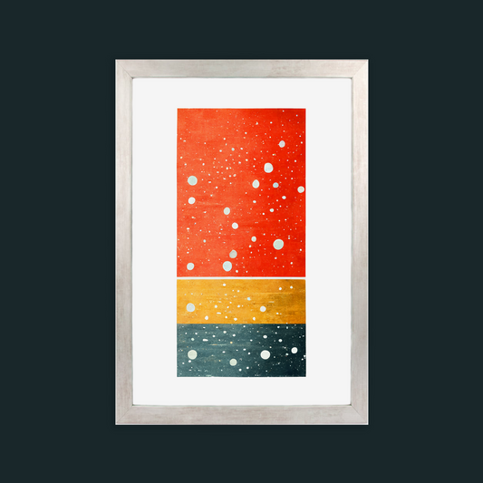 Snowy Sunset - Print Your Own Fine Art