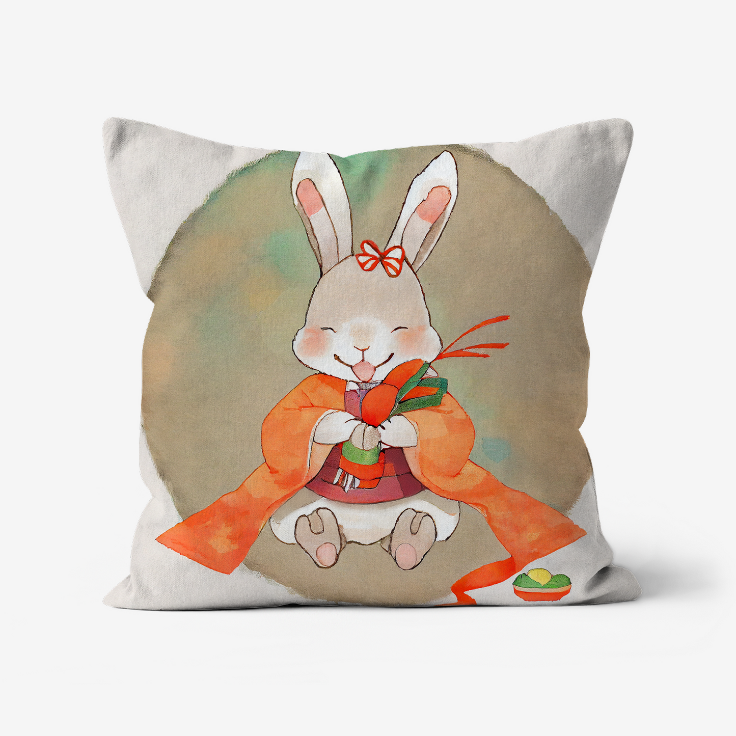 Happy Rabbit Cushion